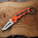 Fox Dart Fist Training Folding Knife 2.5 UNSHARPENED 420C Steel Blade G10 Handle