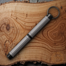 Fisher Space Pen Gray Backpacker Keyring Pen Aluminum With Moonscape Gift Box
