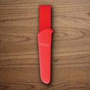 MORA Companion F fixed knife 3.7/8" Stainless Steel Blade Black/Orange Rubberized Handle