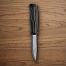 MORA 510 fixed knife 3.3/4" Carbon Steel Blade Black Polypropylene Handle