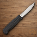 MORA 510 fixed knife 3.3/4" Carbon Steel Blade Black Polypropylene Handle
