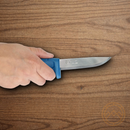 MORA Basic 546 fixed knife 3.625" Stainless Steel Blade Blue Synthetic Handle