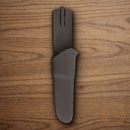 MORA Electrician fixed knife 1.1/4" Carbon Steel Blade Gray/Yellow Polypropylene/Rubberized Handle
