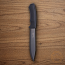 MORA Bushcraft fixed knife 6.3/4" Carbon Steel Blade Black Rubberized Handle