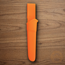 MORA Companion fixed knife 4" Carbon Steel Blade Black/Orange Rubberized Handle