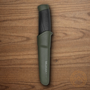 MORA Companion fixed knife 4" Carbon Steel Blade Black Rubber Handle