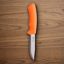MORA Bushcraft fixed knife 4.1/8" Stainless Steel Blade Orange Rubber Handle