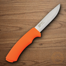MORA Bushcraft fixed knife 4.1/8" Stainless Steel Blade Orange Rubber Handle