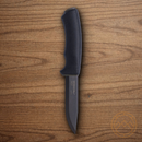 MORA Bushcraft fixed knife 4.1/4" Carbon Steel Blade Black Rubberized Handle