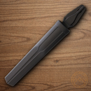 MORA Woodcarving Fixed knife 3" Stainless Steel Blade  Black Polypropylene Handle