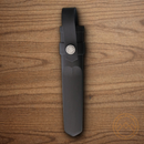 MORA Garberg Fixed knife 4.25" 14C28N Sandvik Steel Blade Black Synthetic Handle