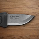 MORA Eldris Fixed knife 2.5" 12C27 Steel Blade Black Polymer Handle