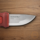 MORA Eldris Fixed knife 2.5" 12C27 Steel Blade Red Polymer Handle