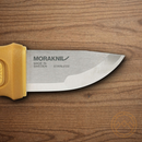 MORA Eldris Fixed knife 2.5" 12C27 Steel Blade Yelow Polymer Handle