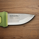 Mora Eldris Fixed Knife 2.5" 12C27 Steel Blade Green Polymer Handle
