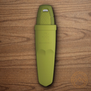 Mora Eldris Fixed Knife 2.5" 12C27 Steel Blade Green Polymer Handle