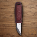 Mora Eldris Kit Fixed Knife 2.5" 12C27 Steel Blade Red Polymer Handle