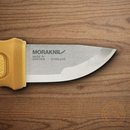 Mora Eldris Kit Fixed Knife 2.5" 12C27 Steel Blade Yellow Polymer Handle