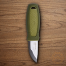 Mora Eldris Kit Fixed Knife 2.5" 12C27 Steel Blade OD Green Polymer Handle