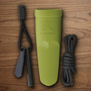 Mora Eldris Kit Fixed Knife 2.5" 12C27 Steel Blade OD Green Polymer Handle