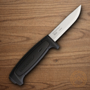 Mora Basic 511 Fixed Knife 3.5" Carbon Steel Blade Black Polypropylene Handle