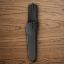 Mora Basic 511 Fixed Knife 3.5" Carbon Steel Blade Orange Polypropylene Handle