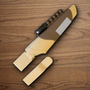 Mora Bushcraft Fixed Knife 4.25" Stainless Steel Blade Brown Synthetic Handle