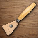 Mora Hook 164 Left Fixed Knife 2" Stainless Steel Blade Birch Wood Handle