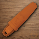 Mora Eldris Fixed Knife 2.5" Stainless Steel Blade Orange Polymer Handle