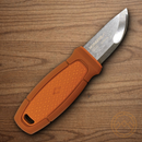 Mora Eldris Kit Fixed Knife 2.5" Stainless Steel Blade Orange Polymer Handle