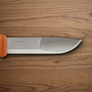 Mora Kansbol Fixed Knife 4.5" Stainless Steel Blade Orange Polypropylene Handle