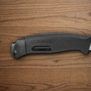 Mora Companion Fixed Knife 4" Stainless Steel Blade Black Polypropylene Handle