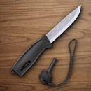 Mora Companion Fixed Knife 4" Stainless Steel Blade Black Polypropylene Handle