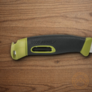 Mora Companion Fixed Knife 4" Stainless Steel Blade Black/Green Polymer Handle
