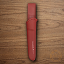 Mora Companion Fixed Knife 4" Stainless Steel Blade Red Polypropylene Handle