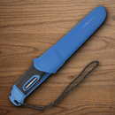 Mora Companion Fixed Knife 4" Stainless Steel Blade Blue/Black Polymer/TPE Handle