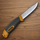 Mora Companion Fixed Knife 4" Stainless Steel Blade Yellow Polypropylene Handle