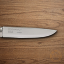 Mora Classic No 1 Fixed Knife 3" Carbon Fiber Steel Blade Red Birch Handle
