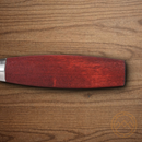 Mora Classic No 1 Fixed Knife 3" Carbon Fiber Steel Blade Red Birch Handle