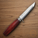 Mora Classic No 2 Fixed Knife 4.13" Carbon Steel Blade Red Birch Handle