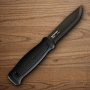 Mora Garberg Fixed Knife 4.25" Carbon Steel Blade Black Polymer Handle