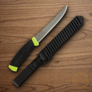 Mora Fishing Kitchen Knife 5.88" Stainless Steel Blade Green/Black Polymer/TPR Handle