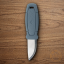 Mora Eldris Light Fixed Knife 2" Stainless Steel Blade  Blue/Gray Polymer Handle