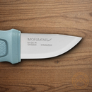 Mora Eldris Light Fixed Knife 2" Stainless Steel Blade  Blue/Gray Polymer Handle