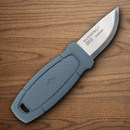 Mora Eldris Light Fixed Knife 2" Stainless Steel Blade  Blue/Gray Polymer Handle