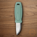 Mora Eldris Light Fixed Knife 2" Stainless Steel Blade Green Polymer Handle