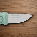 Mora Eldris Light Fixed Knife 2" Stainless Steel Blade Green Polymer Handle