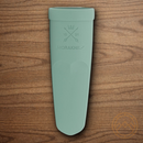Mora Eldris Light Fixed Knife 2" Stainless Steel Blade Green Polymer Handle