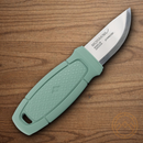 Mora Eldris Light Fixed Knife 2" Stainless Steel Blade Green Polymer Handle