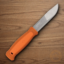 Mora Kansbol w Fixed Knife 4.25" Stainless Steel Blade Orange Polymer Handle